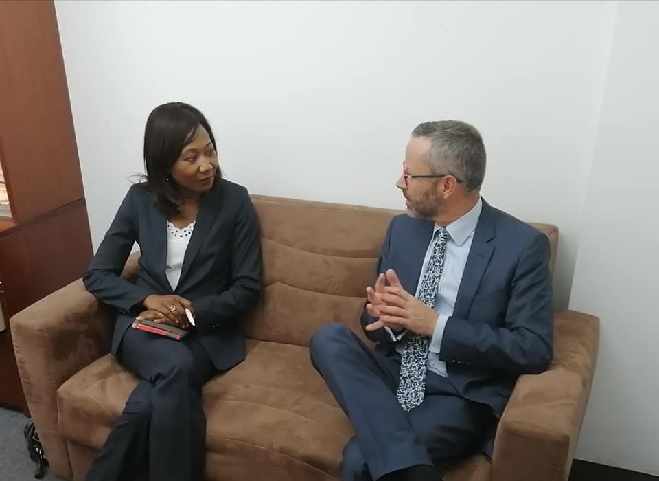 Entrevue avec le Directeur Afrique et Océan Indien du Ministère des Affaires Etrangères français, Monsieur Rémi MARECHAUX.